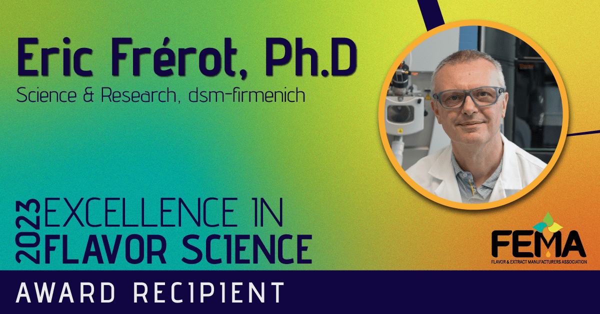 Dr. Eric Frérot Science & Research, dsm-firmenich