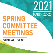 Spring Committee Meetings 2021